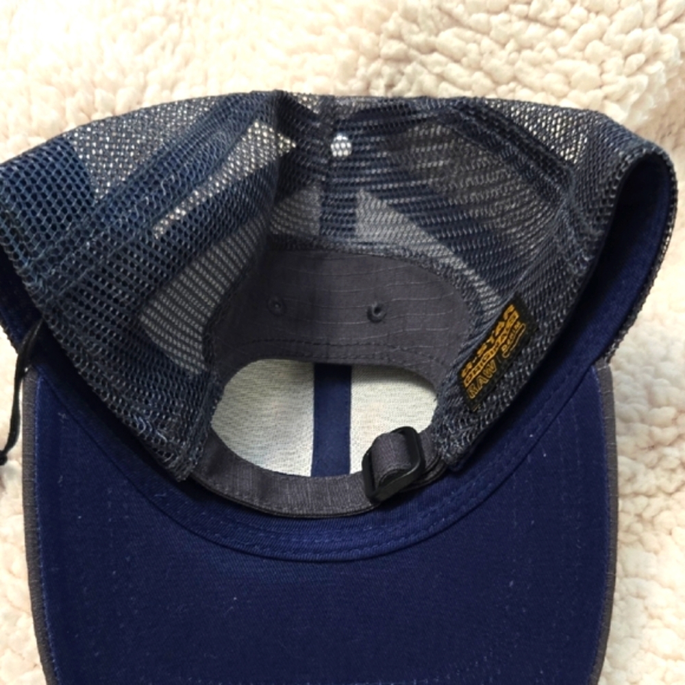 G- Star RAW Charcoal Grey Cap Orange Logo - Picture 4 of 5